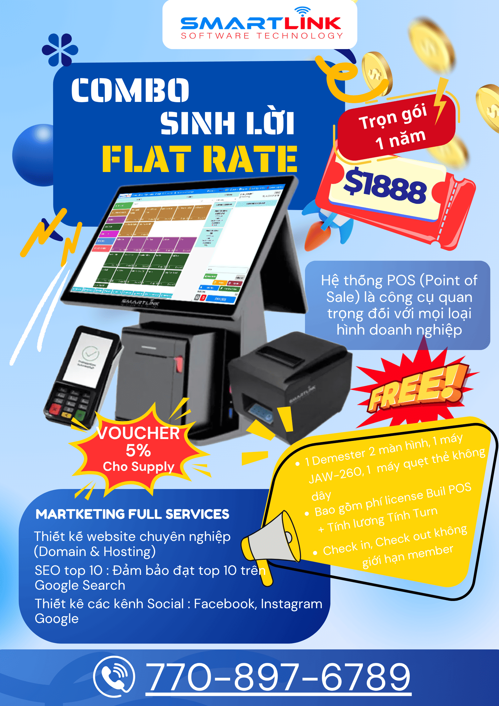 com bo flat rate