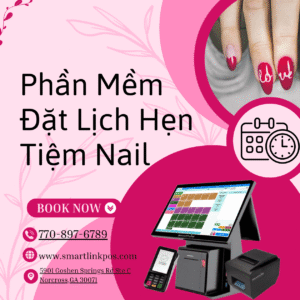 Phần mềm đặt lịch hẹn tiệm nails