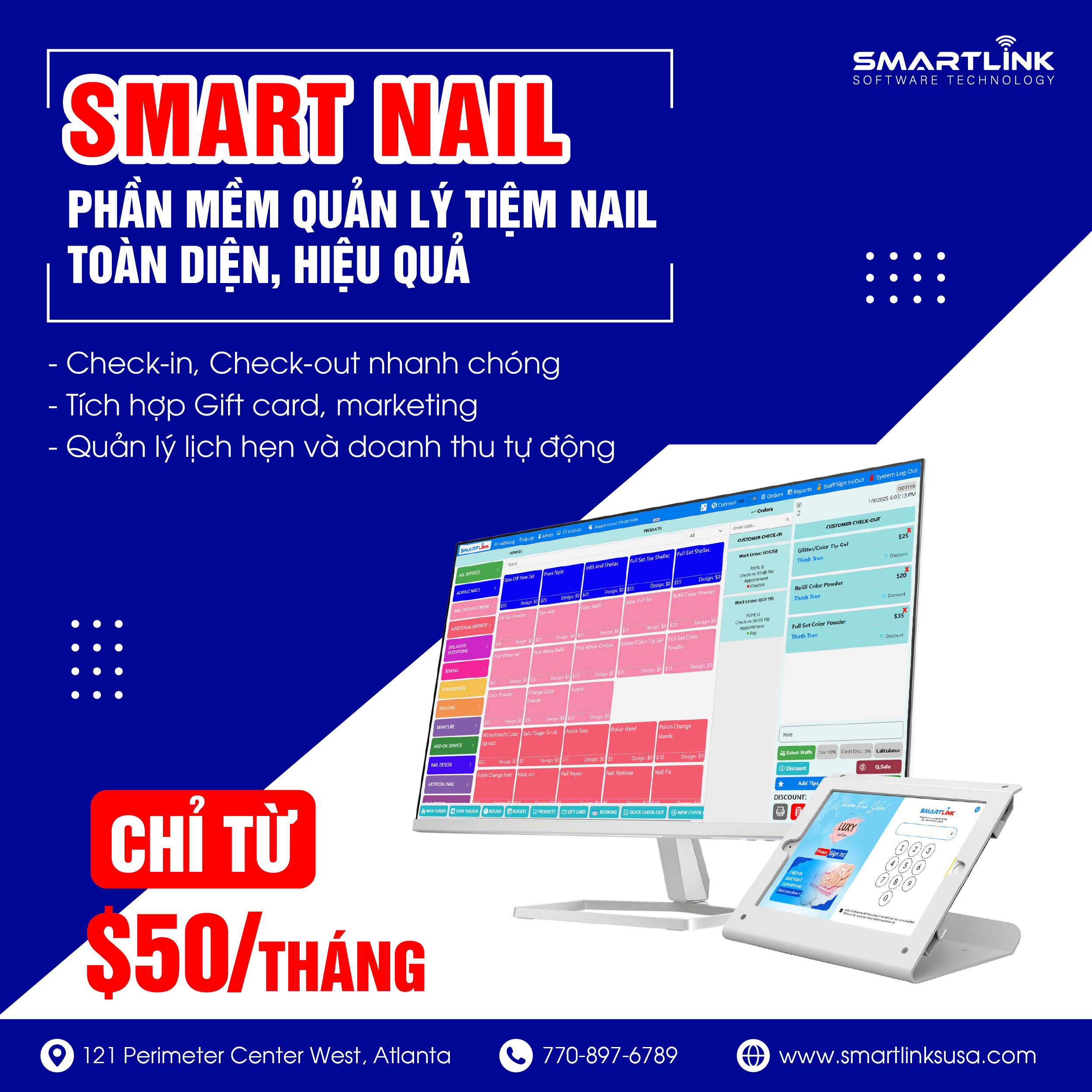 Phần Mềm Quản Lý Thu Chi Tiệm Nail – Giải Pháp Tối Ưu Cho Chủ Tiệm Nail Người Việt Tại Mỹ